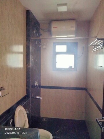 Bathroom in 3 BHK Apartment at Aristo Pearl Residency, Prabhadevi – for Rent