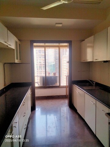 Kitchen in 3 BHK Apartment at Aristo Pearl Residency, Prabhadevi – for Rent