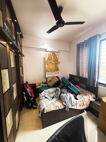 Bedroom in 2 BHK Apartment at Royal Ishana, Thergaon – for Rent