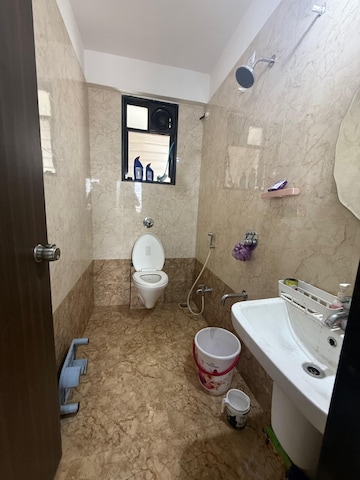 Attached Bathroom in 2 BHK Apartment at Royal Ishana, Thergaon – for Rent