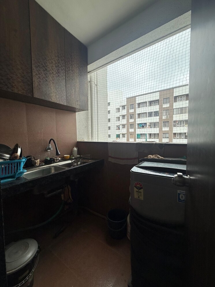 Kitchen, royal-ishana 2 Bedroom 780 Sq.Ft. Apartment In Thergaon Pune 8946915