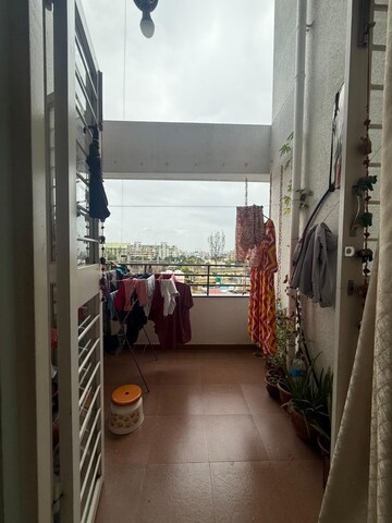 Balcony in 2 BHK Apartment at Royal Ishana, Thergaon – for Rent