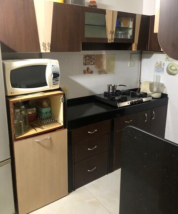 Kitchen in 3 BHK Apartment at Bindiya CHS, Kopar Khairane – for Rent