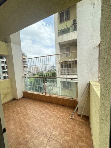 Balcony in 3 BHK Apartment at Yash Wisteria, Wakad – for Rent
