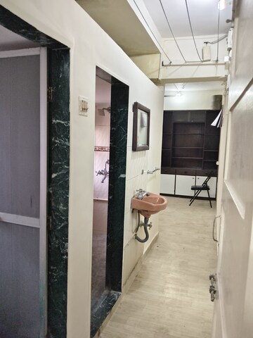 Building Lobby in 1 BHK Apartment at Vile Parle West – for Rent