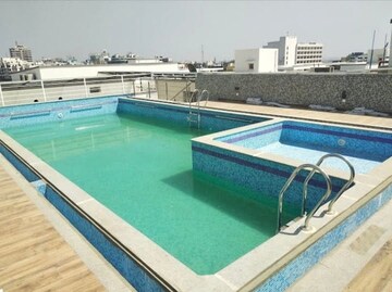 Swimming Pool in 3 BHK Apartment at Dukes Galaxy, Banjara Hills – for Rent