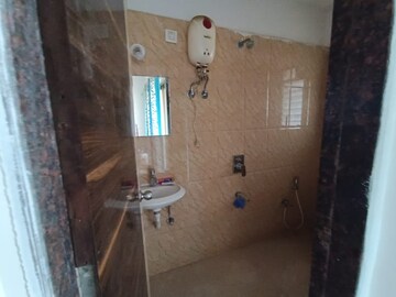 Bathroom in 3 BHK Apartment at Kamala Shakti Enclave, Malad West – for Rent