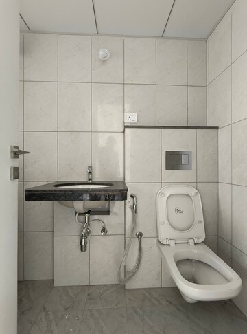 Bathroom in 3 BHK Apartment at Godrej Boulevard, Manjari – for Rent