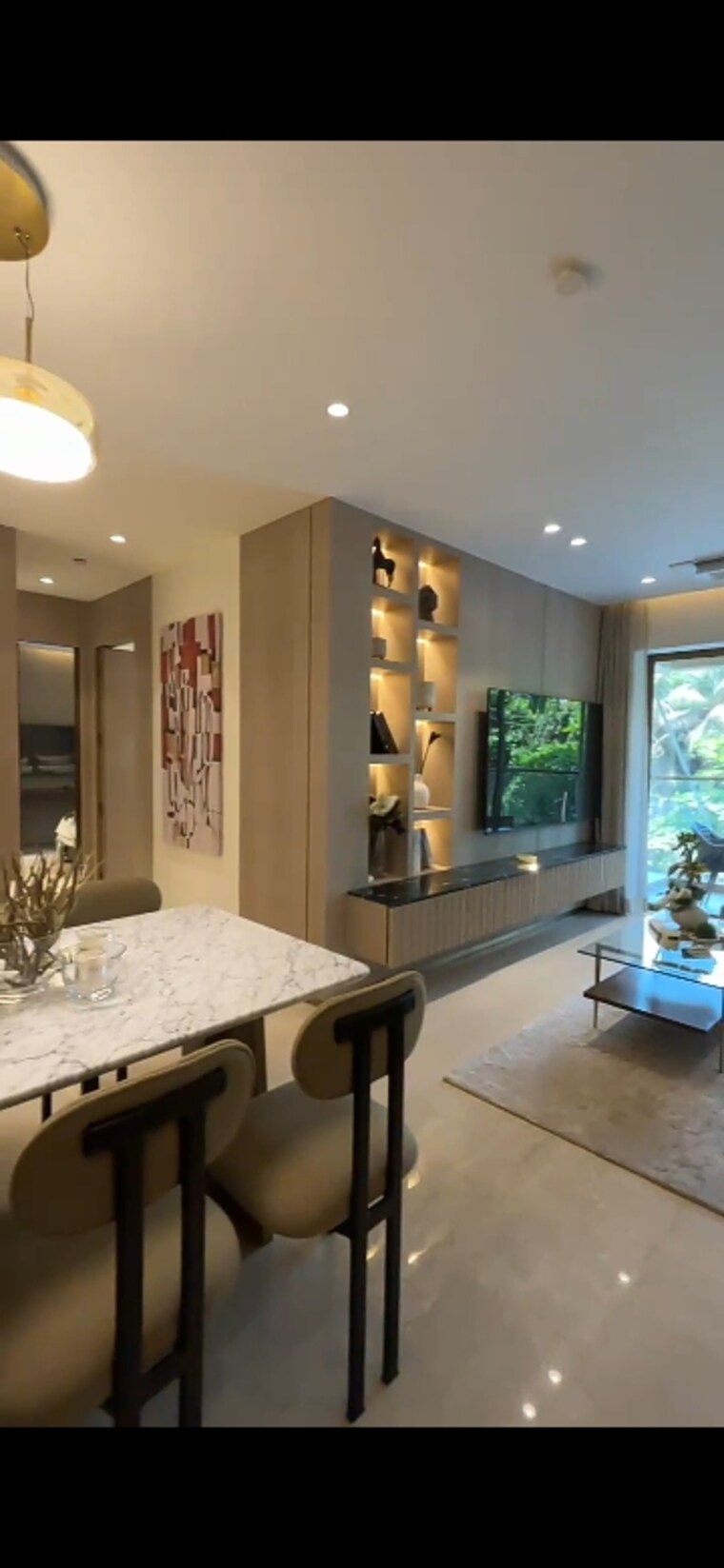 Living Room, dimple-westwood 2 Bedroom 618 Sq.Ft. Builder Floor In Kandivali West Mumbai 8947434