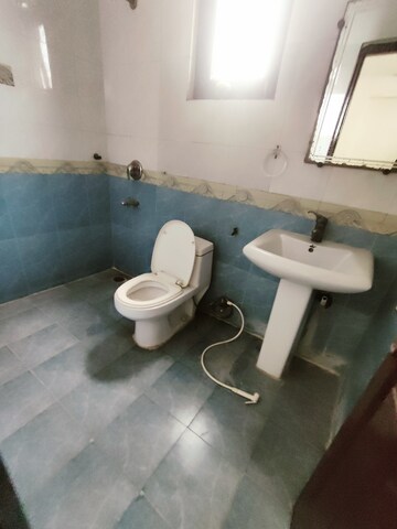 Bathroom in 3 BHK Apartment at Anshika Indira Enclave II, Indrapuram – for Rent