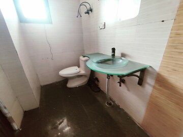 Bathroom in 3 BHK Apartment at Anshika Indira Enclave II, Indrapuram – for Rent