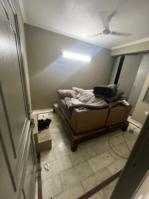 Living Room in 1 BHK Builder Floor at Khirki Extension – for Sale