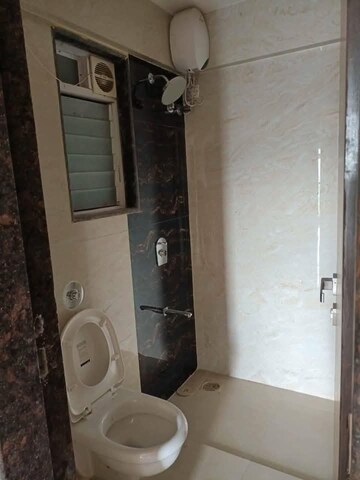 Bathroom in 1 BHK Apartment at Poonam Avenue, Virar West – for Rent