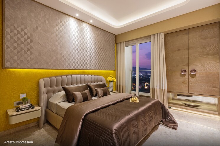 Bedroom, sheth-codename-younique 1 Bedroom 538 Sq.Ft. Apartment In Sion Mumbai 8947555