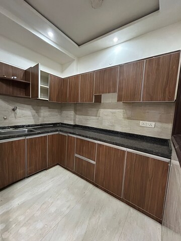 Kitchen in 2 BHK Builder Floor at Palm Residency Chhatarpur, Chattarpur – for Rent