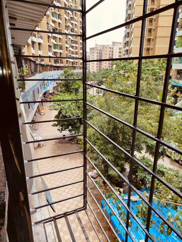 Balcony in 1 BHK Apartment at DGS Sheetal Deep, Nalasopara West – for Rent