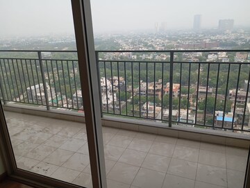 Balcony in 3 BHK Apartment at Godrej Woods, Sector 43 – for Rent