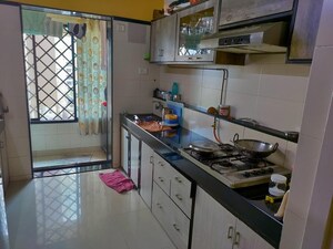 Kitchen in 2 BHK Apartment at Group Seven Rushi Heights, Goregaon East – for Sale