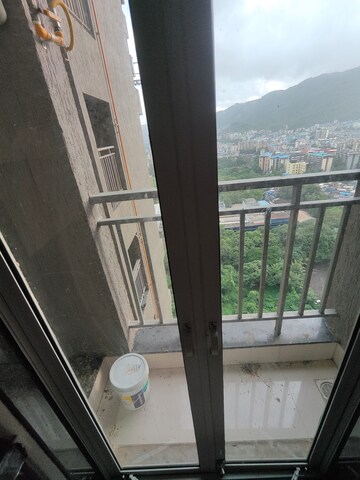 Balcony in 1 BHK Apartment at Ashar Metro Towers, Vartak Nagar – for Rent