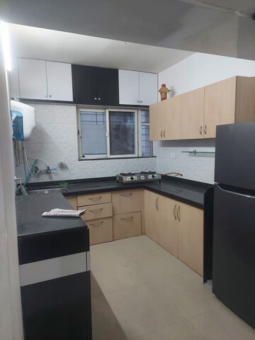 Kitchen in 2 BHK Apartment at Bhandari Greenfield Phase I, Magarpatta City – for Rent