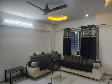 Living Room in 2 BHK Apartment at Bhandari Greenfield Phase I, Magarpatta City – for Rent