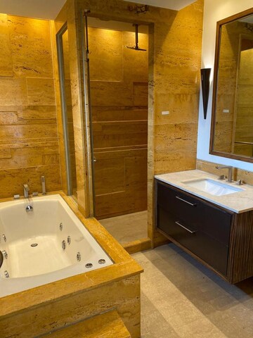 Furnished Amenities in 4 BHK Builder Floor at Boutique Residential Apartments A 3 2, Vasant Vihar – for Rent