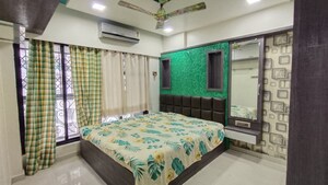 Bedroom in 2 BHK Apartment at Group Seven Rushi Heights, Goregaon East – for Sale