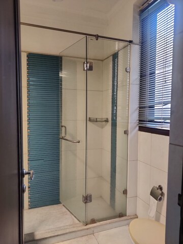 Bathroom in 4 BHK Builder Floor at Boutique Residential Apartments A 3 2, Vasant Vihar – for Rent