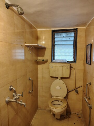 Bathroom in 2 BHK Apartment at Bharati Niwas, Santacruz West – for Rent