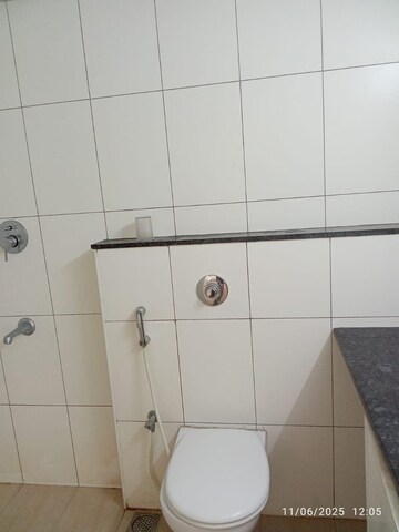 Bathroom in 2.5 BHK Apartment at Godrej Aqua, International Airport Road – for Rent