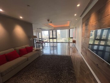 Balcony in 3 BHK Apartment at Lodha Trump Tower, Worli – for Sale