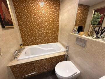 Bathroom in 3 BHK Apartment at Lodha Sea Face, Worli – for Sale