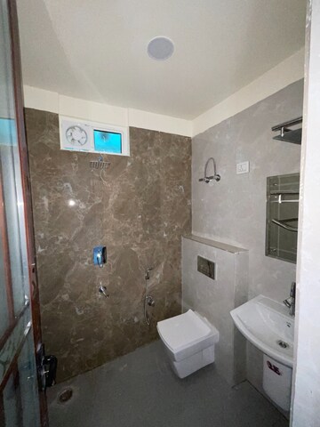 Bathroom in 3 BHK Apartment at Gajal Apartments, Sector 49 – for Rent