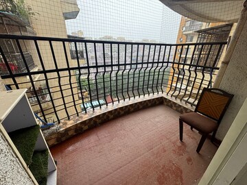 Balcony in 3 BHK Apartment at Royal Imperio, Pimple Saudagar – for Rent
