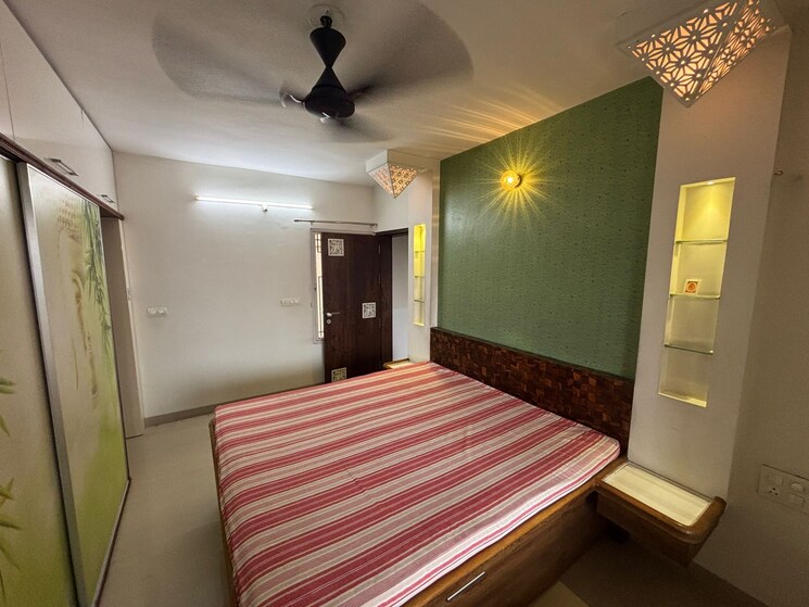 Bedroom, royal-imperio 3 Bedroom 1600 Sq.Ft. Apartment In Pimple Saudagar Pune 8947772