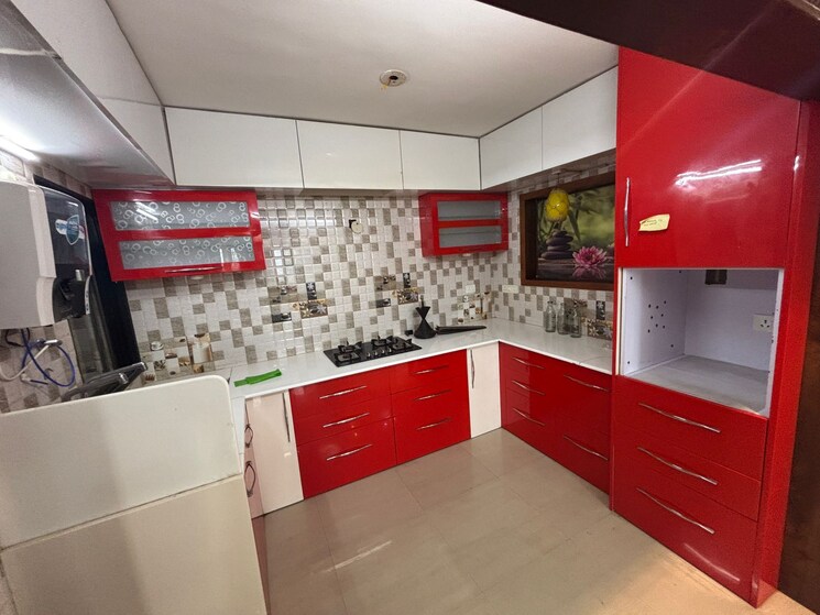 Kitchen, royal-imperio 3 Bedroom 1600 Sq.Ft. Apartment In Pimple Saudagar Pune 8947772