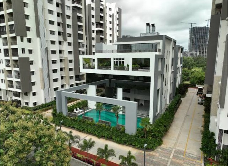Exterior View, frontline-seven 3 Bedroom 1540 Sq.Ft. Apartment In Kokapet Hyderabad 8947778
