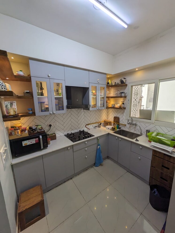 Kitchen, indosam75 3 Bedroom 1490 Sq.Ft. Apartment In Sector 75 Noida 8947789