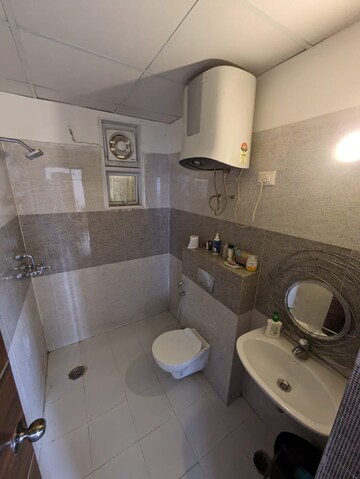 Bathroom in 3 BHK Apartment at Indosam75, Sector 75 – for Rent