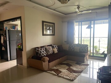 Living Room in 2.5 BHK Apartment at NRI Complex Phase 2, Seawoods – for Rent