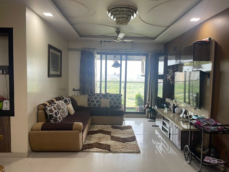 Living Room, nri-complex-phase-2 2.5 Bedroom 1300 Sq.Ft. Apartment In Seawoods Navi Mumbai 8947827