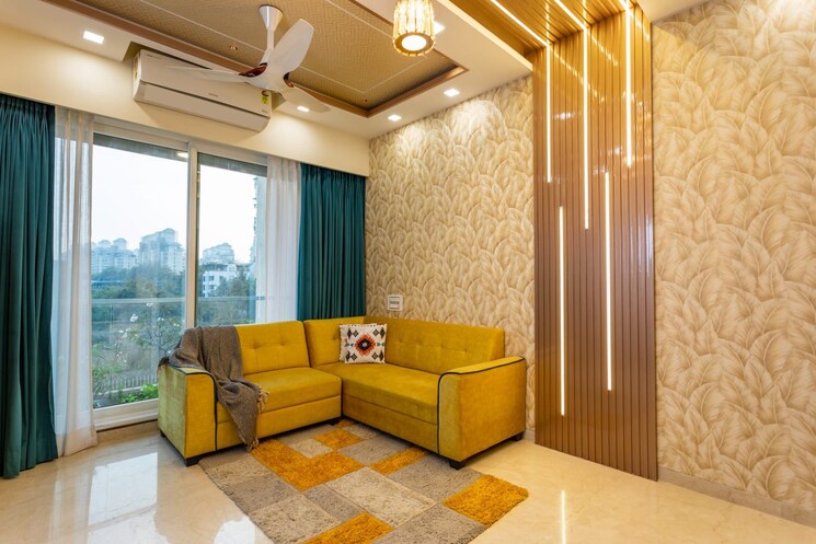 Living Room, akshar-shreeji-heights 3.5 Bedroom 2200 Sq.Ft. Apartment In Seawoods Navi Mumbai 8947834