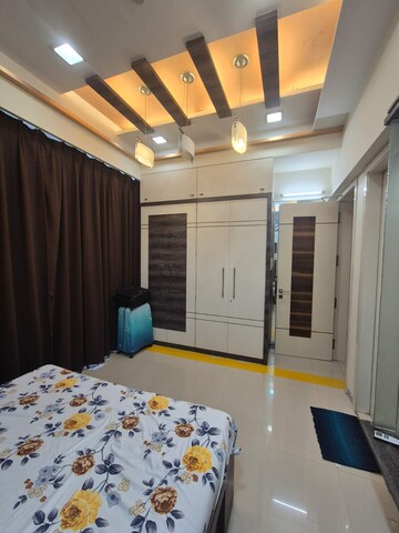 Bedroom in 3.5 BHK Apartment at The Wadhwa Palm Beach Residency, Nerul Sector 4 – for Rent