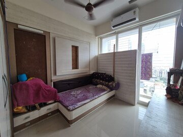 Bedroom in 3.5 BHK Apartment at The Wadhwa Palm Beach Residency, Nerul Sector 4 – for Rent