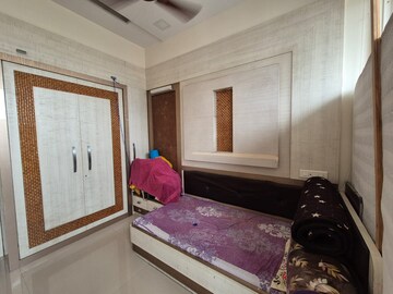 Bedroom in 3.5 BHK Apartment at The Wadhwa Palm Beach Residency, Nerul Sector 4 – for Rent
