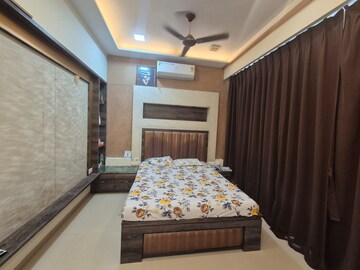 Bedroom in 3.5 BHK Apartment at The Wadhwa Palm Beach Residency, Nerul Sector 4 – for Rent