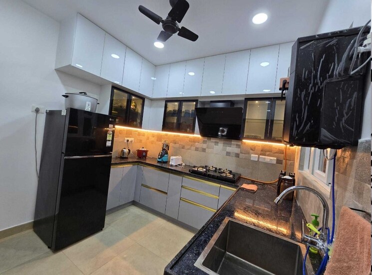 Kitchen, prestige-tranquil 3 Bedroom 2048 Sq.Ft. Apartment In Kokapet Hyderabad 8947843