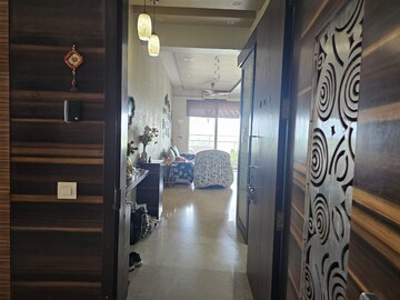 Building Lobby in 2.5 BHK Apartment at The Wadhwa Palm Beach Residency, Nerul Sector 4 – for Rent