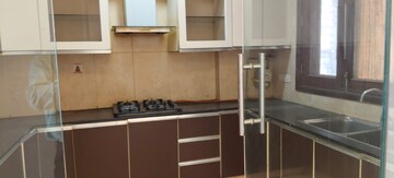 Kitchen in 3 BHK Builder Floor at Pragya Kunj  Apartments, Greater Kailash I – for Rent