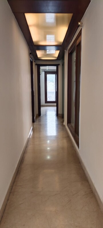 Building Lobby in 3 BHK Builder Floor at Suraksha RWA Flats, Kalkaji – for Rent